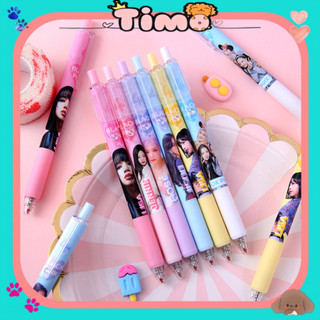 Bút Black P Bi Mực Đen Đồ Dùng Học Tập Độc Lạ Cute Timo VPB22