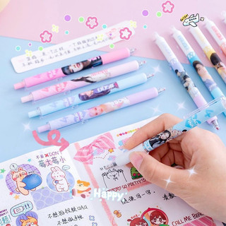 Bút Black P Bi Mực Đen Đồ Dùng Học Tập Độc Lạ Cute Timo VPB22