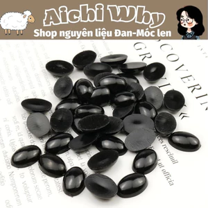 Mắt gấu bông hình Oval (20 cái)