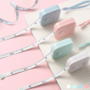 Cuộn thước dây Dé lì 1.5m màu pastel dễ thương