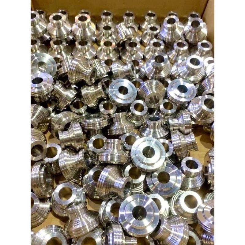 Chụp cóc nhông canh bánh trước CNC inox 304 Ex150 Ex135/Winner Sonic ...