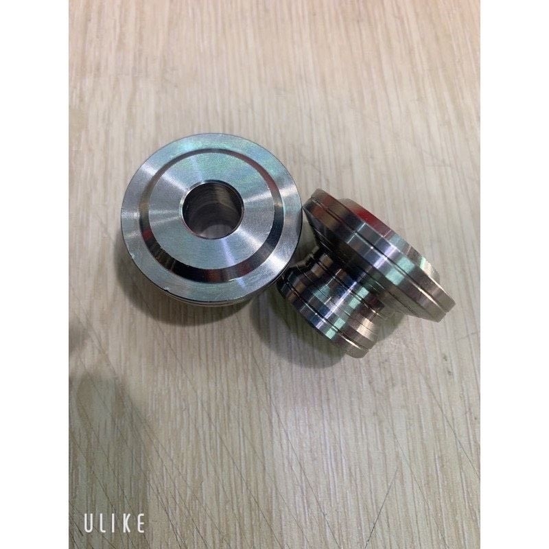 Chụp cóc nhông canh bánh trước CNC inox 304 Ex150 Ex135/Winner Sonic ...