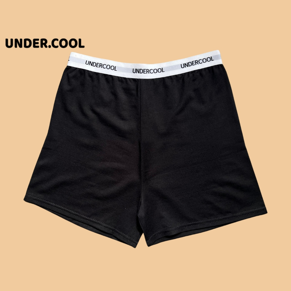 Quần Short Biker Chơi Pickleball Dáng Ngắn Nữ UNDERCOOL Nâng Mông Mùa Hè dáng ôm bó lưng thun tập gym yoga QS04