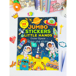 Sách - Jumbo Stickers For Little Hands - 75 Stickers! - Ndbooks