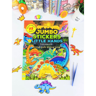 Sách - Jumbo Stickers For Little Hands - 75 Stickers! - Ndbooks