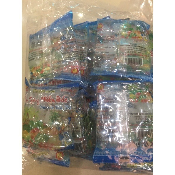 Combo 20 Gói Thạch Dừa Miền Bắc, Thạch Rau Câu Đồ Ăn Vặt tuổi thơ, đồ ăn vặt cổng trường