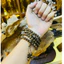 Vòng tay bằng trầm hương tốc tự nhiên 108 hạt 6mm, charm Omani đủ màu-Thanh lịch-Đẹp-Trầm Hương Hội an