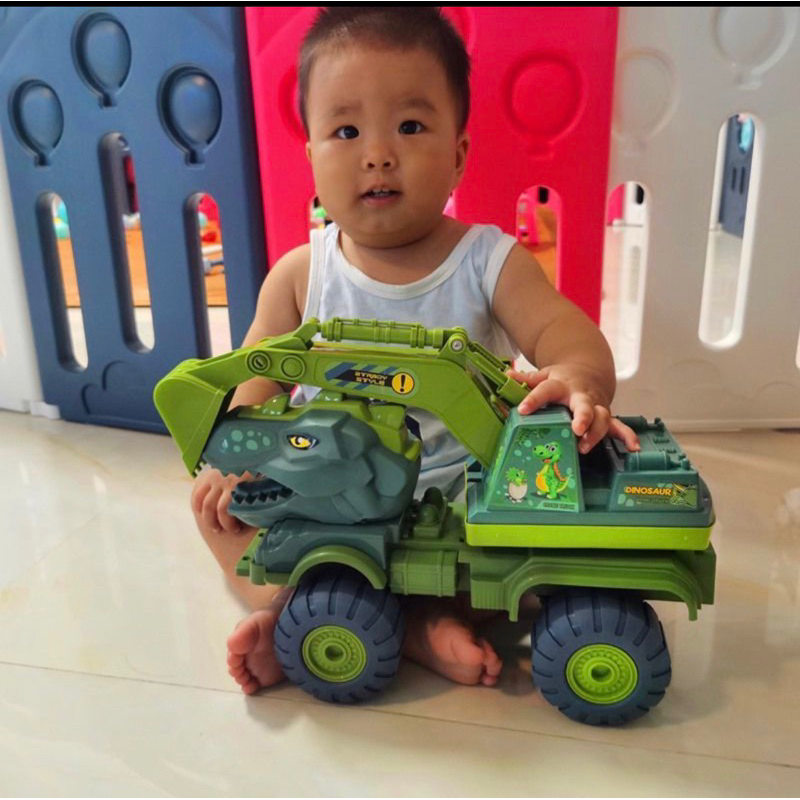 Đồ chơi xe ô tô khủng long BBS cỡ lớn trẻ em,chơi cho bé trai