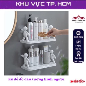 Kệ để đồ dán tường hình người - đa năng, tiện dụng
