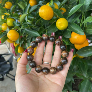 Vòng tay trầm hương sánh chìm 14li ,giành cho Nam-Thanh Lịch-Tài lộc và Bình an-Trầm Hương Hội an