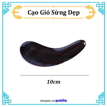 Cạo Gió Sừng Dẹp - Dụng Cụ Diện Chẩn Loại 1 ( Cạo Thẻ Gió, Mát Xa, Day Ấn Huyệt, Đã Thông Kinh Mạch, Spa, Trẻ Hóa,...)