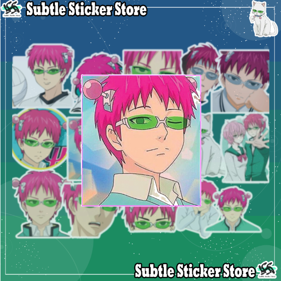 [Saiki Kusuo no Sai-Nan] - Set 10/15 Sticker Kusuo Saiki anime The ...