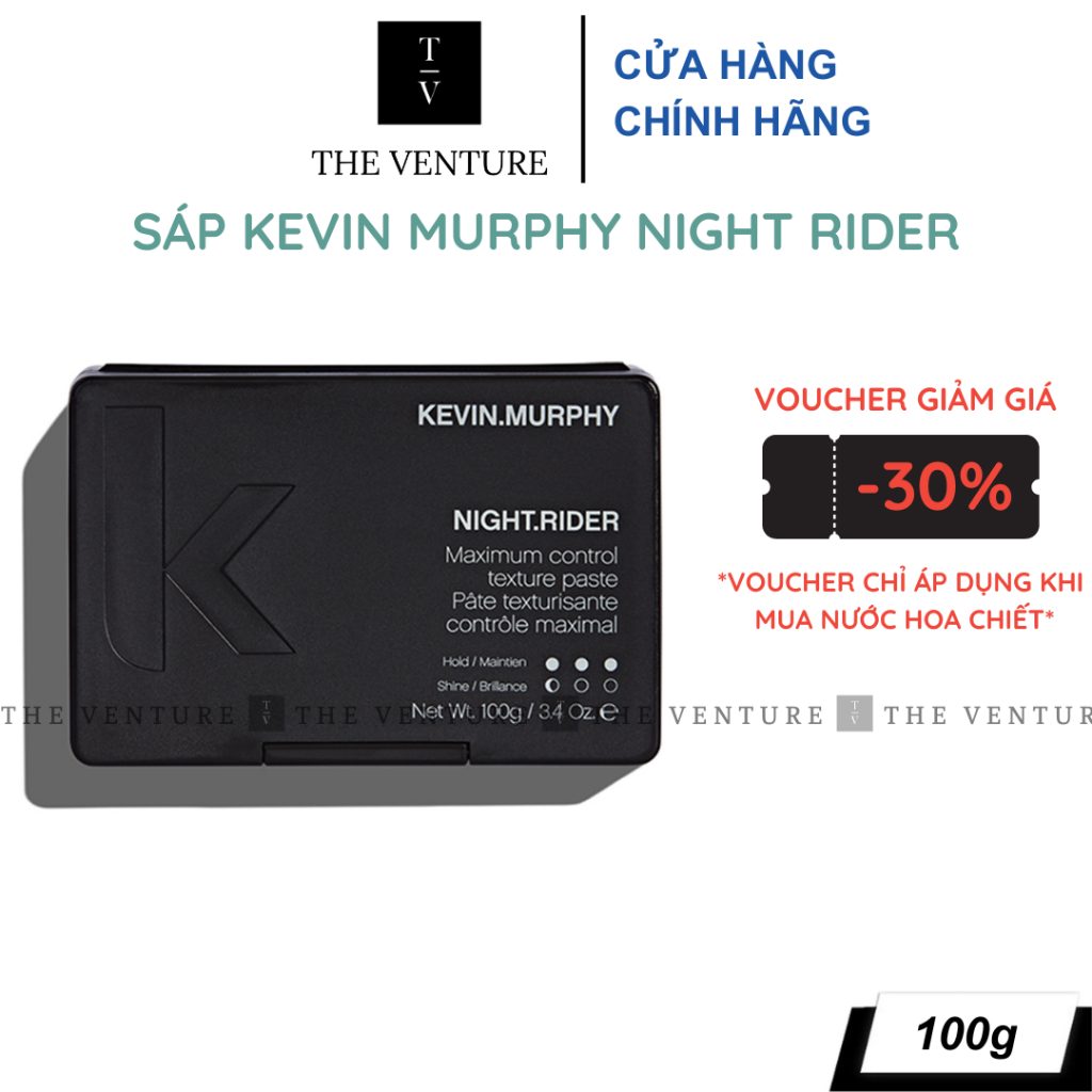 Sáp Vuốt Tóc Nam Kevin Murphy Night Rider Chính Hãng - 100 Gram ...