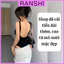 Áo Bodysuit Sát Nách CÓ MÚT NGỰC Hở Lưng Quyến Rũ RANSHI Áo Liền Thân Tôn Body Chất Thun Dày Dặn