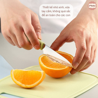 Bộ dao thớt chế biến ăn dặm 4 chi tiết hàng chất lượng cao