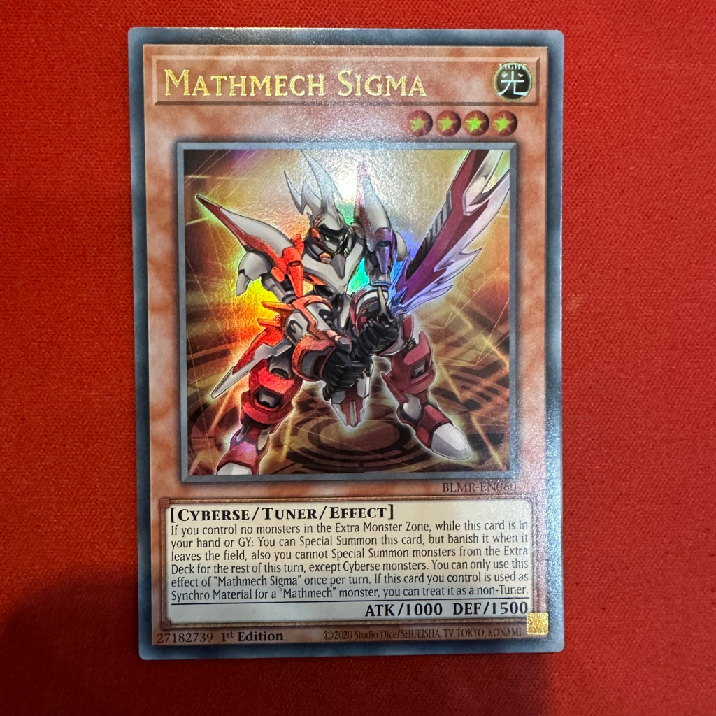 [Thẻ Bài Yugioh Chính Hãng] Mathmech Sigma | Shopee Việt Nam