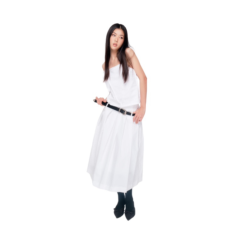 BỘ ÁO 2 DÂY VÀ CHÂN VÁY