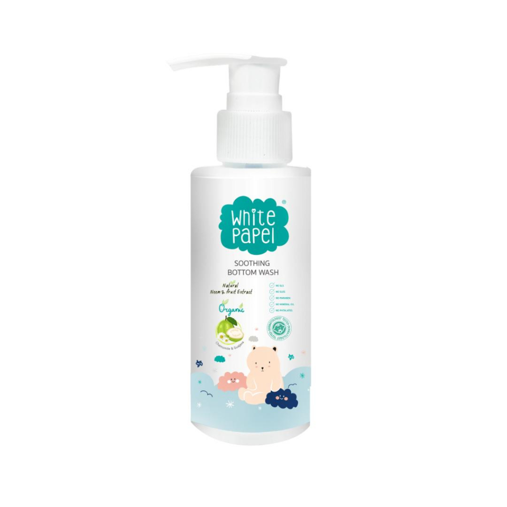 Ảnh Dung dịch vệ sinh hữu cơ tự nhiên Organic làm sạch nhẹ dịu cho bé White Papel 120ml 4