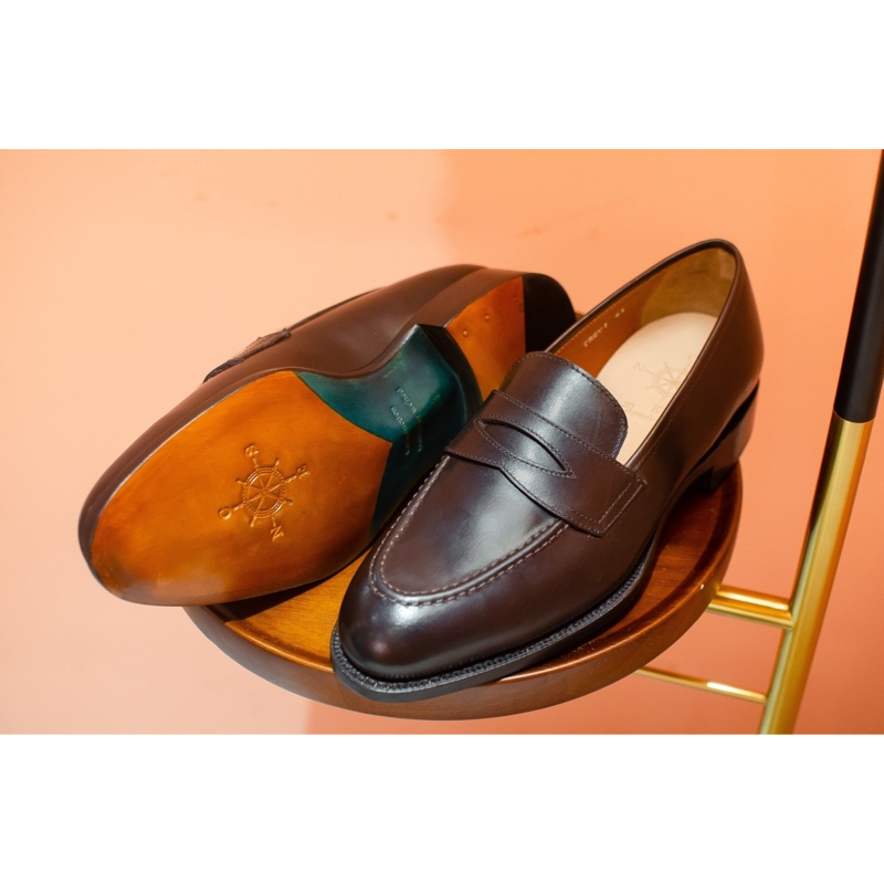 Ảnh Giày Tây Nam Loafer Gồm Ba Màu Thủ Công Chất Liệu Da Bê Cao Cấp Thương Hiệu CNES (TREVI) 4