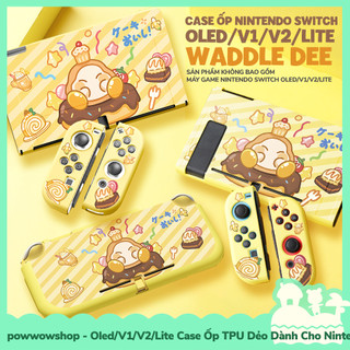 Oled/V1/V2/Lite Case Ốp TPU Dẻo Dành Cho Máy Game Nintendo Switch Phong Cách Kirby, Mario, Gengar