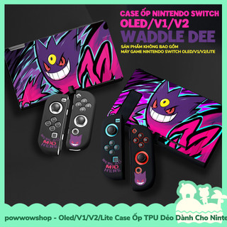 Oled/V1/V2/Lite Case Ốp TPU Dẻo Dành Cho Máy Game Nintendo Switch Phong Cách Kirby, Mario, Gengar