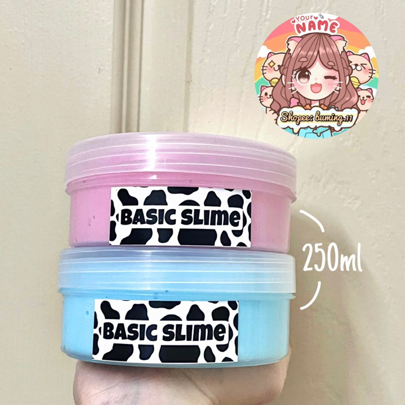 Basic Slime 250ml Hộp OG - Tổng Hợp Màu | Shopee Việt Nam