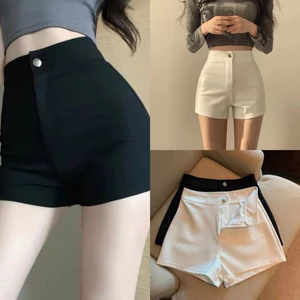 Quần đùi nữ - Quần đùi ôm lưng cao không túi - Q01