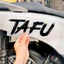 Tem Logo TAFU Dán Xe Máy Chất Liệu Siêu Dày Chống Thấm Nước, Chịu Nhiệt