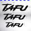 Tem Logo TAFU Dán Xe Máy Chất Liệu Siêu Dày Chống Thấm Nước, Chịu Nhiệt