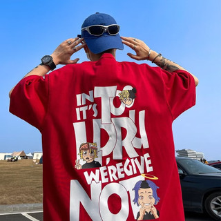 Áo thun ngắn tay nam mùa hè phong cách hiphop