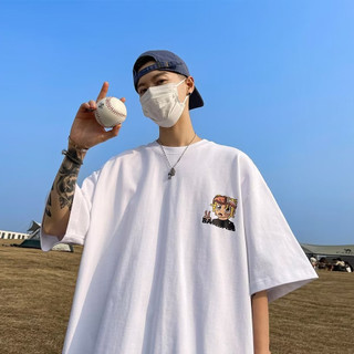 Áo thun ngắn tay nam mùa hè phong cách hiphop