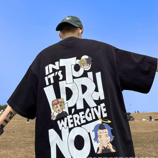 Áo thun ngắn tay nam mùa hè phong cách hiphop