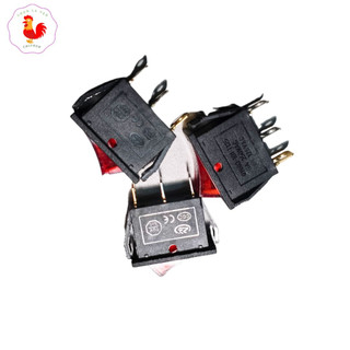 Combo 3 công tắc bập bênh 3 chân 15A 250VAC có led