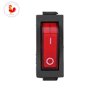 Combo 3 công tắc bập bênh 3 chân 15A 250VAC có led