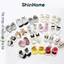 Combo 3 đôi tất chống trượt cổ ngắn cho bé trai bé gái sơ sinh 0-3 tuổi hình thú ShinHome