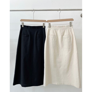 chân váy linen dáng suông thiết kế Ma vie