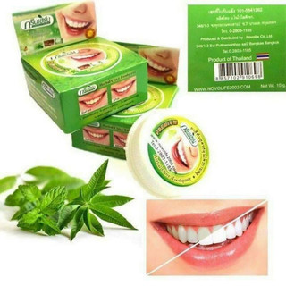 Kem Tẩy Trắng Răng Loại Bỏ Ố Vàng Làm Trắng Răng Green Herbal Novolife Thái Lan