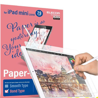 Miếng dán màn hình cho Ipad ELECOM Paper- Feel - BỀ MẶT NHÁM 7.9 - 9.7- 10.5 -10.9 - 11 - 12.9 inches  (Hàng chính hãng)