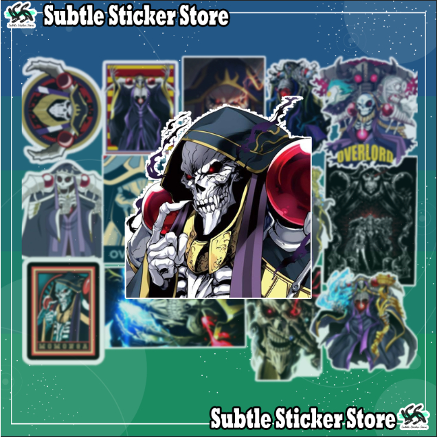 [Overlord] - Set 10/15 Sticker Ainz / Ainz Ooal Gown anime Overlord ...