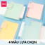 Sổ Còng Deli Bìa Sổ Còng Sắt Nhựa A4 B5 A5 Sổ Tay Binder Thay Được Giấy Kẻ Ngang Caro Làm Sổ Ghi Chép