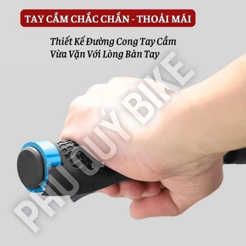 Bao Tay Nắm Xe Đạp Thể Thao Cao Cấp Khóa Hợp Kim Nhôm Chống Trượt Siêu Bền