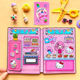Ngôi nhà Hello Kitty bản đặc biệt - Búp bê giấy- Toca life World