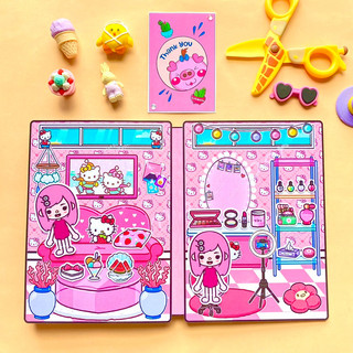 Ngôi nhà Hello Kitty bản đặc biệt - Búp bê giấy- Toca life World