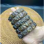 Vòng tay trầm hương, dạng nhiều miếng ghép lại, hình 12 con giáp, trầm sánh chìm, đẹp lạ phong thủy