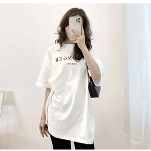 Áo thun nữ YUSTUDIO, áo phông 3158 form unisex chất cotton khô mẫu STRONGER