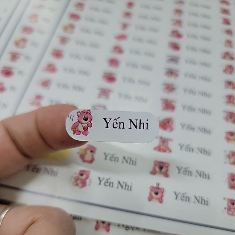 149 sticker siêu xinh (tên in theo yêu cầu) | Shopee Việt Nam