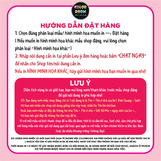 Set 84 Sticker Dán Đồ Dùng Cho Bé - Decal PVC chống thấm - Size 1x4cm - ColorBoomShop