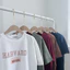 Áo thun 3158 in chữ HARVARD form rộng unisex chất cotton khô loại 1, thoáng mát, thấm hút mồ hôi.
