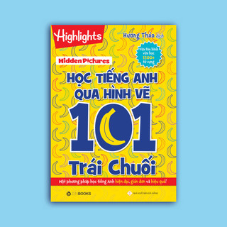 SÁCH: Hidden Pictures – Học tiếng Anh qua hình vẽ 101 trái chuối
