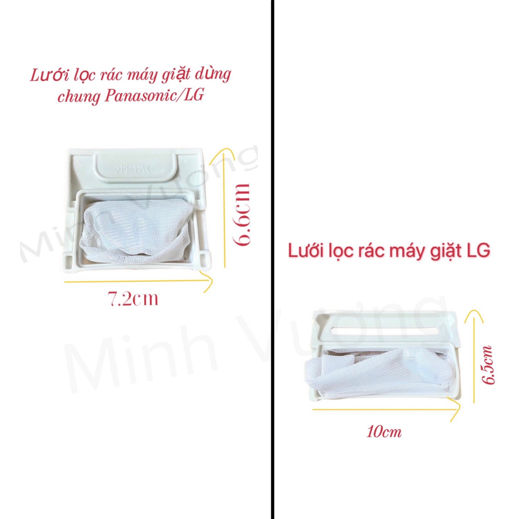 (VTĐL)Túi lọc rác máy giặt LG/Lưới lọc rác máy giặt LG nhiều loại